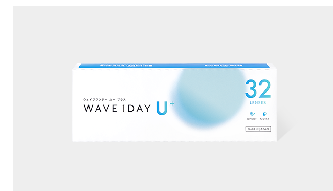 WAVEワンデー ユー プラス 32枚入り（×2箱）