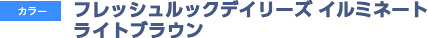 フレッシュルックデイリーズ イルミネート ライトブラウン